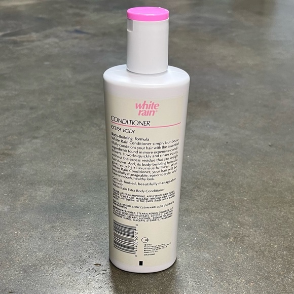 Vintage 1990 White Rain Conditioner Extra Body 15 Oz USA Made READ - Picture 4 of 6